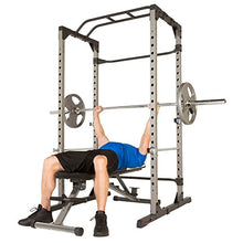 Load image into Gallery viewer, Fitness Reality 810XLT Super Max Power Cage | Optional Lat Pull-down Attachment and Adjustable Leg Hold-down | Power Cage Only