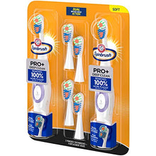 Load image into Gallery viewer, Arm & Hammer Spinbrush Pro+ Deep Clean Battery Powered Toothbrush, Club Tray, 2 Brushes, 4 Refills