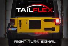 Load image into Gallery viewer, LEDGlow 36" Red TailFlex Tailgate LED Light Bar with White Reverse Lights for Jeep & SUVs - Brake, Running, Turn Signals & Hazard Lights - Flexible Waterproof Strip - Flat 4 Pin Connector