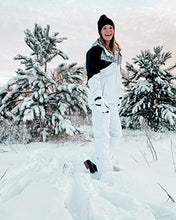 Load image into Gallery viewer, Arctix Women's Insulated Snow Pants, White, Medium Short