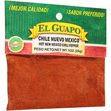 Load image into Gallery viewer, El Guapo Hot New Mexico Chili Pepper (Chile Nuevo Mexico), 1 oz