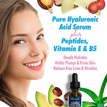 Load image into Gallery viewer, Ebanel Vitamin C Serum Hyaluronic Acid Serum for Face - Ultimate Anti Aging Serum Set - Deep Hydrating, Visibly Plump, Firm & Smooth Skin, Brighten & Even Skin Tone, Reduce Redness & Inflammation