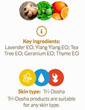 Load image into Gallery viewer, Shankara Aura Essential Oil Deodorant - All-Natural Deodorant - Vegan, Anti-Bacterial, Odor-Fighting Roll-On Deodorant - Men & Women - Paraben & Aluminum Free Deodorant - Geranium & Ylang Ylang -10 ml