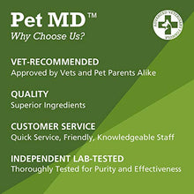 Load image into Gallery viewer, Pet MD - Dog Ear Cleaner Wipes - Otic Cleanser for Dogs to Stop Ear Itching, and Infections with Aloe and Eucalyptus - 100 Count