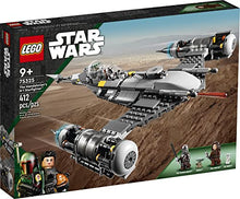 Load image into Gallery viewer, LEGO Star Wars: The Book of Boba Fett The Mandalorian’s N-1 Starfighter 75325 Building Kit; Fun Buildable Toy Playset for Creative Kids Aged 9 and Up, Featuring 4 Popular Characters (412 Pieces)