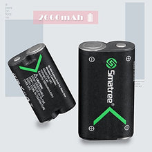 Load image into Gallery viewer, Smatree Rechargeable Battery Compatible for Xbox One/Xbox One S/Xbox One X/Xbox One Elite Wireless Controller, 2 Pack Batteries with Charger