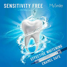 Load image into Gallery viewer, MySmile Teeth Whitening Kit with LED Light, 10 Min Non-Sensitive Fast Teeth Whitener with 3 Carbamide Peroxide Teeth Whitening Gel, Helps to Remove Stains from Coffee, Smoking, Wines, Soda, Food