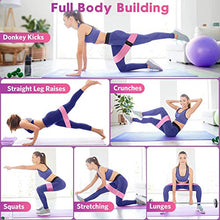 Load image into Gallery viewer, Renoj Booty Bands, Exercise Bands for Legs and Butt, Resistance Bands Set【3 Levels】