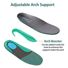 Load image into Gallery viewer, Orthofeet Proven Heel and Foot Pain Relief. Extended Widths. Best Orthopedic Walking Shoes Plantar Fasciitis Diabetic Men’s Sneakers Lava Black