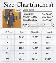 Load image into Gallery viewer, Winter Dresses Women 2022 Casual Fall Tops Lounge Tunic Sweatshirt Dress Coffee XXL
