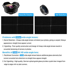 Load image into Gallery viewer, Phone Camera Lens,TODI 4K HD 2 in 1 120° Wide Angle Lens, 20X Macro Lens,Clip-On Phone Lens Compatible iPhone,Samsung, Most Andriod Phones No Distortion
