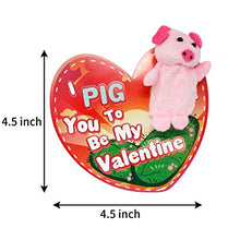 Load image into Gallery viewer, JOYIN 28 Packs Valentines Day Gift Cards with Animal Finger Puppet Set for Kids Party Favor, Classroom Exchange Prizes, Valentine’s Greeting Cards, Stressrelief Hand Puppets (Animal 1)