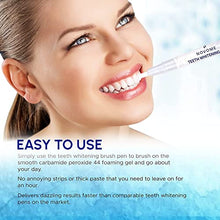 Load image into Gallery viewer, NOVOME Teeth Whitening Pen(2 Pcs), 20+ Uses, Effective & Painless, No Sensitivity, Travel-Friendly, Easy to Use, Natural Mint Flavor: Smile with Confidence, Beautiful White Smile!