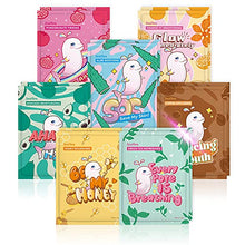 Load image into Gallery viewer, Sheet Mask by ZealSea Face Mask Skin Care (Pack of 14) Beauty Facial Mask - Hydrate, Brighten, Moisturize, and Soothe Facial Mask - for All Skin Types
