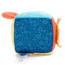 Load image into Gallery viewer, Mary Meyer Soft Activity Cube Baby Block, 4 x 4-Inch, Cosmo