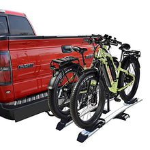 Load image into Gallery viewer, Young Electric Bike Rack, Hitch Mount E-Bike Carrier for Cars SUVs and Minivans, 200 lbs Capacity, 2-inch Receiver