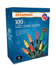 Load image into Gallery viewer, SYLVANIA LED Mini Christmas Lights, Multi