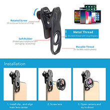 Load image into Gallery viewer, Apexel Professional Macro Lens for iPhone, Pixel, Samsung Galaxy and OnePlus Camera Phones