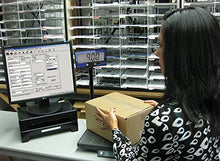 Load image into Gallery viewer, Fairbanks Scales 29824 Ultegra Flat Top Parcel Shipping Scale, 14" Length, 14" Width, 2.4" Height, 150 lbs Capacity