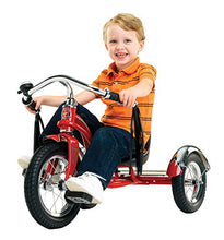 Load image into Gallery viewer, Schwinn Roadster Kids Tricycle, Classic Tricycle, Red