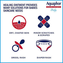 Load image into Gallery viewer, Aquaphor Baby Skin Care Set - Includes 14 Oz. Jar of Advanced Healing Ointment & 3.5 Oz Tube of Diaper Rash Cream, 2 Piece Set, 1 Count