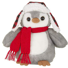 Load image into Gallery viewer, Bearington Cappy Plush Penguin Stuffed Animal with Hat and Scarf, 9.5 Inches