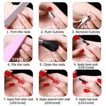 Load image into Gallery viewer, Beetles Fall Gel Nail Polish Set, Caramel Colors Series, Brown Yellow Gold Glitter Gel Polish Soak Off Nail Lamp LED Cured, 7.3ml Each Bottle for Nail Art Christmas Kit