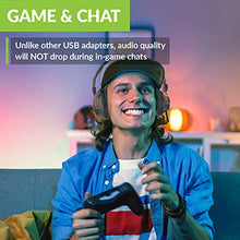 Load image into Gallery viewer, Avantree DG59(M) Wireless Headphones with Microphone & USB Adapter Set for PC Computer Laptop PS5 PS4, High Sound Quality in-Game Voice Chat, 40hrs Bluetooth Headsets with Mic for Skype Zoom Meetings