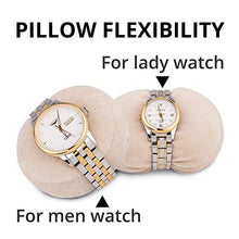 Load image into Gallery viewer, TRIPLE TREE Single Watch Winder Newly Upgraded, with Flexible Plush Pillow, in Wood Shell and Black Leather, Japanese Motor, 4 Rotation Mode Setting, Fit Lady and Man Automatic Watches