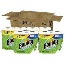 Load image into Gallery viewer, Bounty Quick-Size Paper Towels, White, 8 Family Rolls = 20 Regular Rolls
