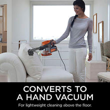 Load image into Gallery viewer, Shark Rocket Corded Bagless Stick Vacuum for Carpet and Hard Floor Cleaning with Swivel Steering (HV302), Gray/Orange
