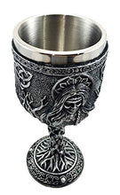 Load image into Gallery viewer, Triple Goddess Maiden Mother Crone Pagan Witchcraft Wine Drink Goblet Chalice Figurine