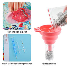 Load image into Gallery viewer, Douorgan 60 Slots Diamond Painting Storage Containers Upgraded Accessories and Tools Pen Tray, Diamond Painting Tools Organizer, Shockproof Diamond Art Storage Case, Jewelry Beads Storage Box