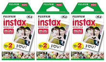 Load image into Gallery viewer, Fujifilm Instax Mini Instant Film (3 Twin Packs, 60 Total Pictures) for Instax Cameras