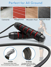 Load image into Gallery viewer, NORSENS Ab Roller Wheel, 3-in-1 Ab Wheel Roller for Abdominal Exercise with Knee Pad, Adjustable Speed Jump Rope and Push up Bars, Exercise Equipment for Home Gym Office Workout