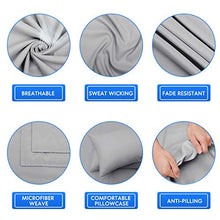 Load image into Gallery viewer, HOMEIDEAS 6 Piece Bed Sheets Set Extra Soft Brushed Microfiber 1800 Bedding Sheets Deep Pocket, Wrinkle & Fade Free (Full,Light Gray)