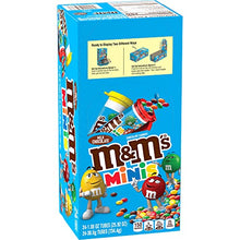 Load image into Gallery viewer, M&M'S MINIS Milk Chocolate Candy, 1.08-Ounce Tubes 24 Count (Pack of 1)