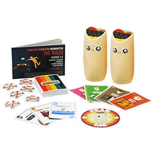 Load image into Gallery viewer, Throw Throw Burrito by Exploding Kittens - A Dodgeball Card Game - Family-Friendly Party Games - Card Games for Adults, Teens & Kids