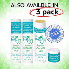 Load image into Gallery viewer, Banish Chapped Lips Emu Oil Lip Balm for Severe Dry Lips Jumbo Tube