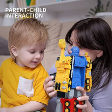 Load image into Gallery viewer, SNAEN Toys for 3 4 5 6 7 Year Old Boys - Construction Vehicles Transform Robot Kids Toys, STEM Building Toddler Toys for Kids Ages 4-8 w/ Pull-Back Toys, 5-in-1 Trucks Gifts for Boys Girls