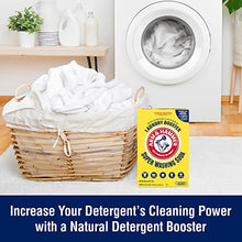 Load image into Gallery viewer, Arm & Hammer Super Washing Soda Detergent Booster & Household Cleaner, 55oz.