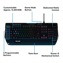 Load image into Gallery viewer, Logitech G910 Orion Spectrum RGB Wired Mechanical Gaming Keyboard , Black