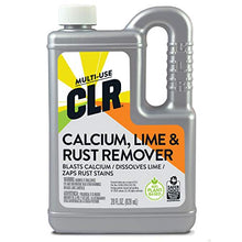 Load image into Gallery viewer, CLR Calcium, Lime & Rust Remover, Blasts Calcium, Dissolves Lime, Zaps Rust Stains, 28 Ounce Bottle (Packaging May Vary)
