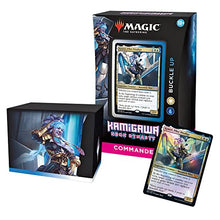 Load image into Gallery viewer, Bundle of 4 Magic: The Gathering Kamigawa: Neon Dynasty Commander Decks | 2 Buckle Up + 2 Upgrades Unleashed
