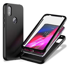 Load image into Gallery viewer, Nuomaofly for T-Mobile Revvl 4 / TCL Revvl 4 Case with Built-in Screen Protector Designed, Full-Body Heavy Drop Protection Shock Absorption Cover for T-Mobile Revvl 4 - Black