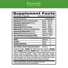 Load image into Gallery viewer, Emerald Labs B-Healthy with Biotin, Vitamin B12 and More to Support Energy and Immune Health and Support a Decrease Stress and Fatigue - 60 Vegetable Capsules