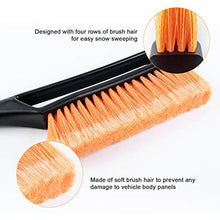 Load image into Gallery viewer, AstroAI 2 Pack 27” Snow Brush and Detachable Deluxe Ice Scraper with Ergonomic Foam Grip for Cars (Heavy Duty ABS, PVC Brush)