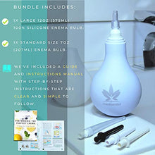 Load image into Gallery viewer, Medisential Enema Bulb Kit – Large 12oz (375ml) + 7oz (207ml) Anal Douche for Women and Men - A Premium Silicone Enema Kit That is BPA & Phthalates Free - Full Instructions and Guide Included.