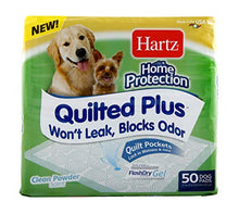 Load image into Gallery viewer, Hartz Home Protection Quilted Plus Clean Powder Scent Dog Pads, 21" x 21", 50Count