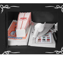 Load image into Gallery viewer, 6127 Great Northern Popcorn Black GNP-800 All-Star Popcorn Popper Machine & Cart, 8oz